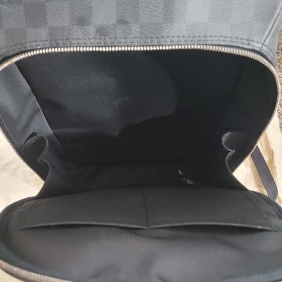 LOUIS VUITTON Damier Graphite Michael Backpack Orginal Owner W/ DUSTER - Picture 7 of 8